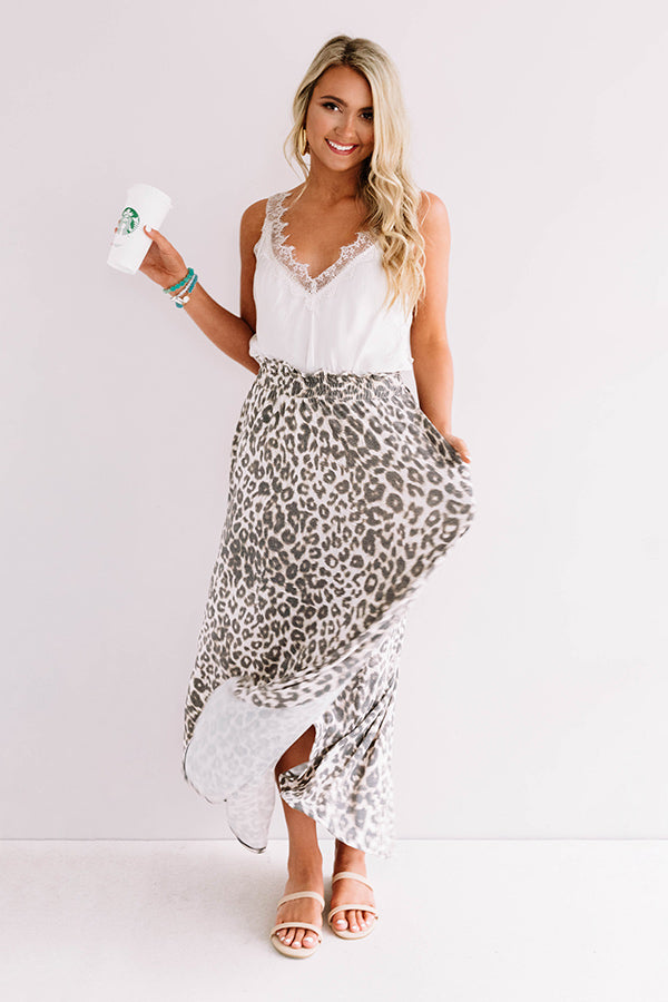 More To Love Leopard Skirt Image - 1