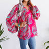 Runaway Fabulous Shift Top In Hot Pink Image - 1