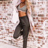 Light And Airy High Waist Pants In Black Image - 1