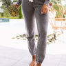 Ready, Set, Road Trip Joggers In Charcoal Image - 1