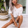 Sweet Meadow Shift Top In Ivory Image - 1