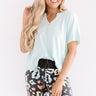 Sweet Meadow Shift Top In Mint Image - 1