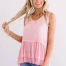 On My Way Shift Tank In Pink Image - 1