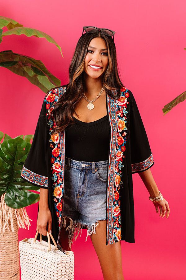 Margarita Club Embroidered Overlay