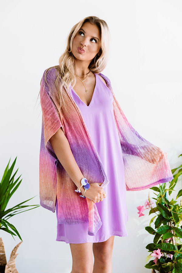 Shore To Adore Knit Overlay