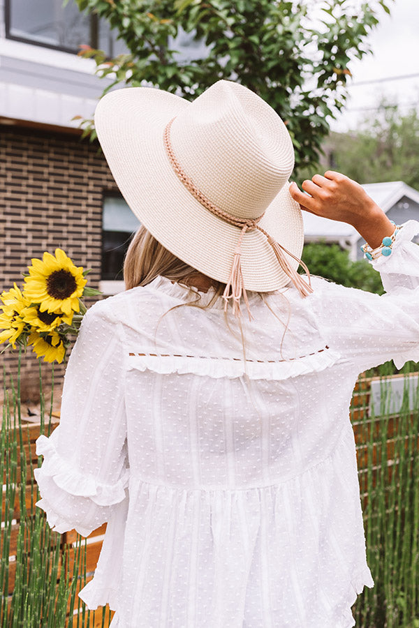 Under The Italian Sun Hat In Ivory