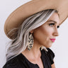 New Crush Leopard Earrings In Brown Image - 1