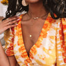 Sense Of Style Herringbone Layered Necklace Image - 1