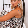 New Crush Leopard Earrings In Ivory Image - 1