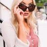 Quay Harper Cat Eye Sunnies in Tortoiseshell Image - 1