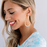 Sweet Treat Beaded Earrings in Aqua Image - 1