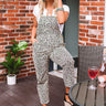 The Emmerlynn Leopard Overalls Image - 1