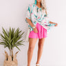 Call The Haute-Line Tunic In Green Image - 1