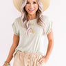 River Walk Shift Tee in Sage Image - 1