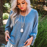 London Leisure Knit Top in Riverside Image - 1