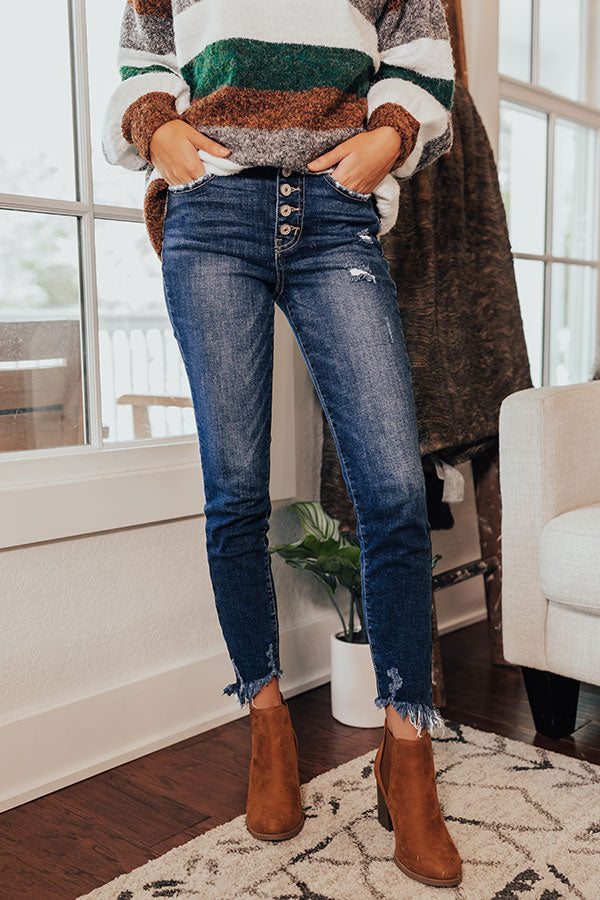 KanCan The Verona High Waist Frayed Skinny Image - 1