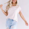 River Walk Shift Tee in Pink Image - 1