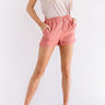The Scout High Waist Shorts in Blush Image - 1