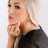 Pretty Promise Earrings In Grey Image - 1