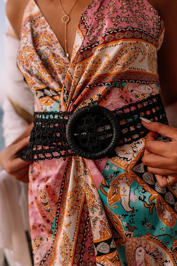 Sandy Memories Belt In Black Image - 1