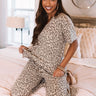 Staycay Kisses Leopard Shift Tee Image - 1