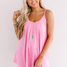 Free Flowing Shift Tank in Pink Image - 1