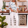 Follow The Coastline Tie Dye Top In Turquoise Image - 1