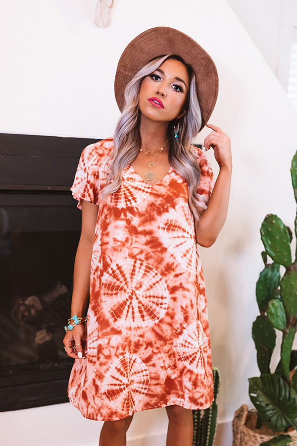 Have It All Tie Dye Shift Dress Image - 1