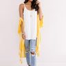Free Flowing Shift Tank in White Image - 1