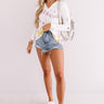 Mindful Morning Tie Dye Hoodie In White Image - 1