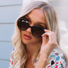 Rockefeller Views Sunnies In Black With Ombre Lens Image - 1