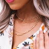 Rooftop Views Layered Necklace In Gold Image - 1