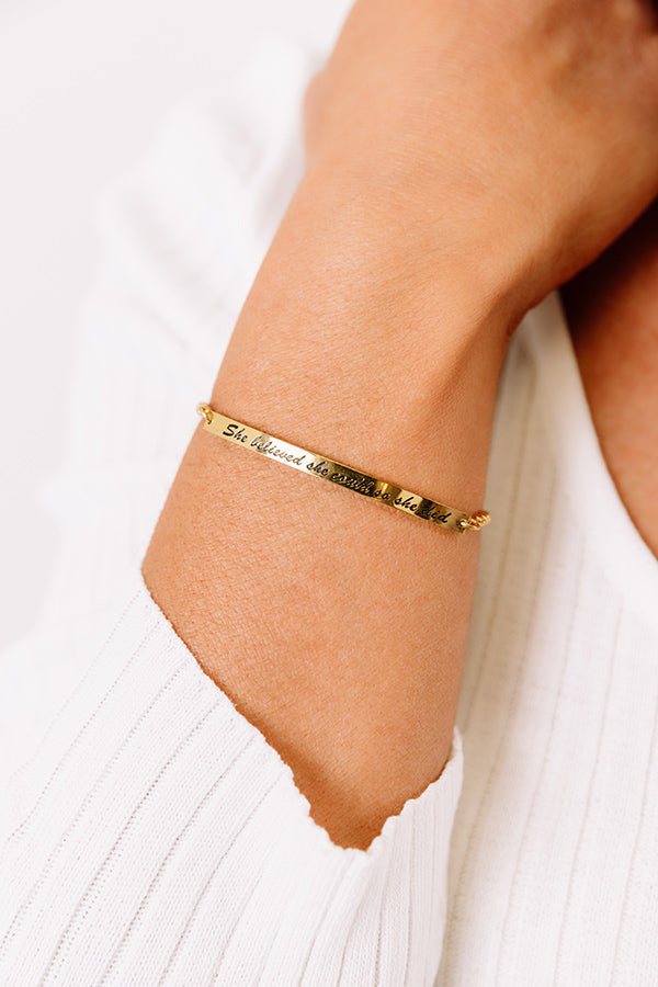 Bracha She Believed Bracelet Image - 2