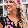 Dreamy Gaze Druzy Earrings In Black Image - 1