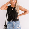 Carefree Crush Top In Black Image - 1