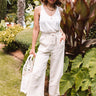 The Lachlan High Waist Pants In Light Beige Image - 1