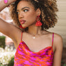 Tassel So Sweet Earrings In Scarlet Image - 1