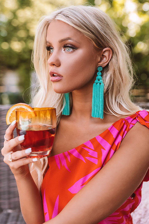 Deeply Devoted Tassel Earrings