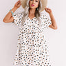 Ready, Set, Rome Babydoll Dress In White Image - 1
