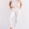 Work From Home Leopard Joggers Image - 1
