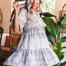 Ray Of Light Shift Dress In Sky Blue Image - 1