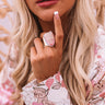 Cocktail Time Druzy Ring In Pink Image - 1