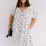 Ready, Set, Rome Babydoll Dress in White Curves Image - 1