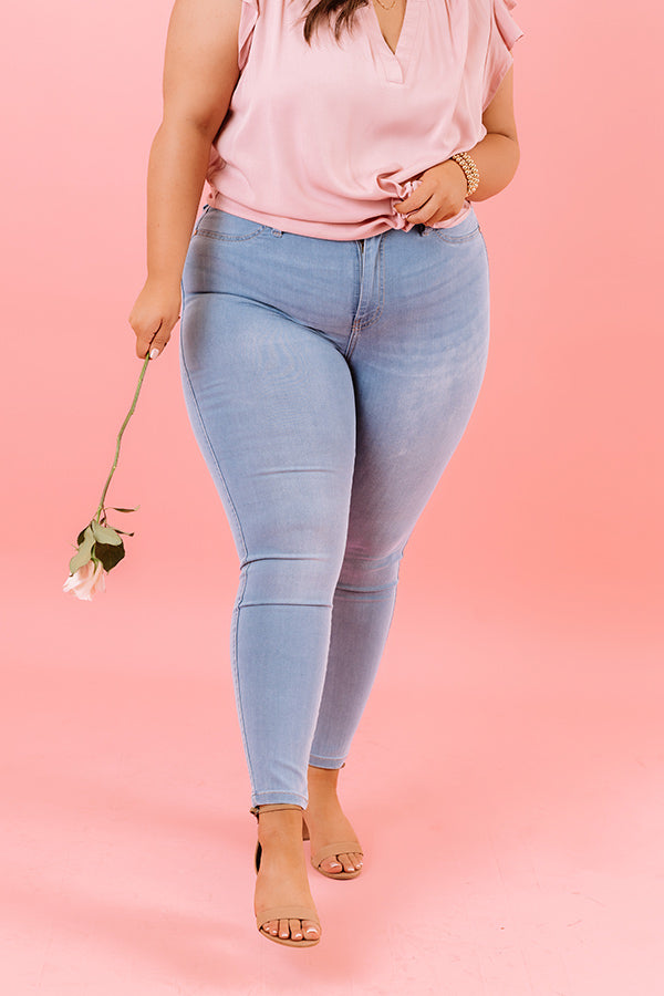The Vega High Waist Ankle Skinny   Curves Image - 4