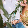 Chic Seascape Necklace In Turquoise Image - 1