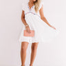 Versailles Brunch Embroidered Dress In White Image - 1