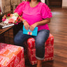 Talkin' About Tulum Shift Top In Hot Pink Curves Image - 1