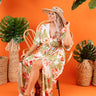 Hello From Hawaii Floral Maxi    Curves Image - 1