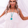 Beverly Hills Hideaway Beaded Necklace In Turquoise Image - 1