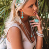 Hamptons Weekend Turquoise Earrings Image - 1